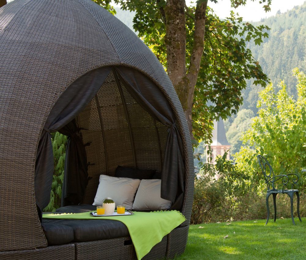 Maze Rattan Peach Daybed Clearance Discounts