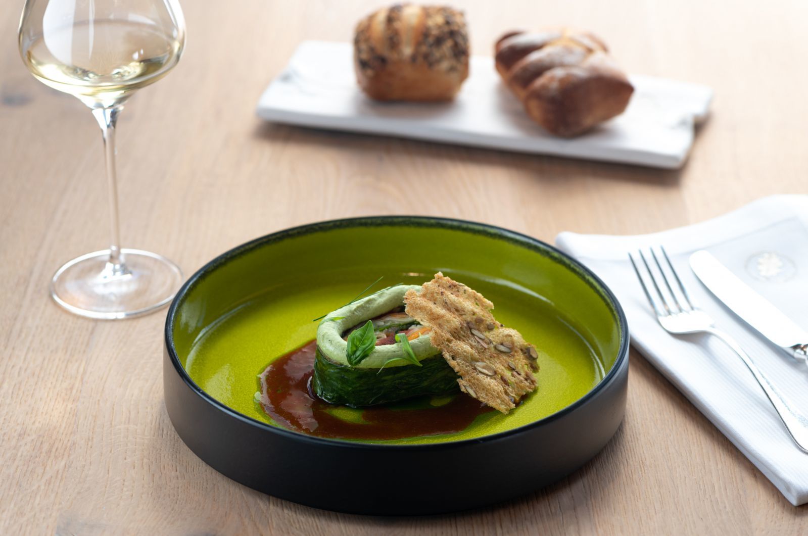 La cuisine du chef jean-Paul Acker - La Cheneaudière & Spa